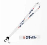 Thumbnail for Orlando Sanford International Airport (SFB) lanyard - white