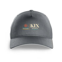 Thumbnail for Osaka Kansai International Airport (KIX) printed hat - gray