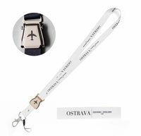 Thumbnail for Ostrava City Series seat belt lanyard - white