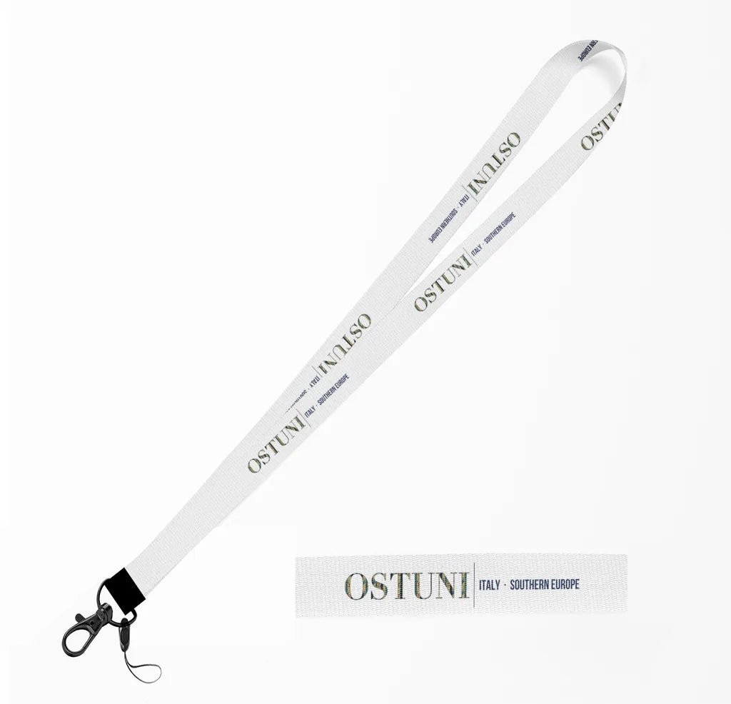 Ostuni City Series lanyard - white
