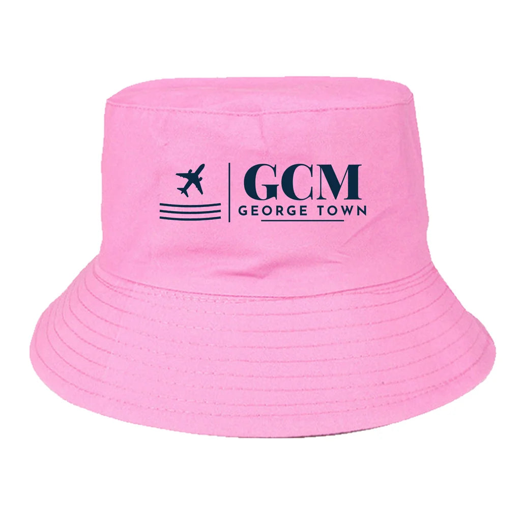 Owen Roberts International Airport (GCM) summer hat - light pink