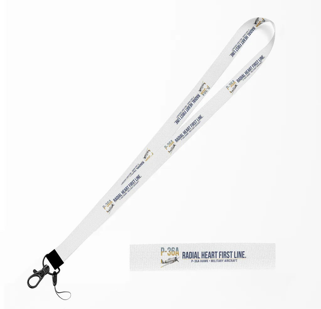 P-36A Hawk lanyard - white