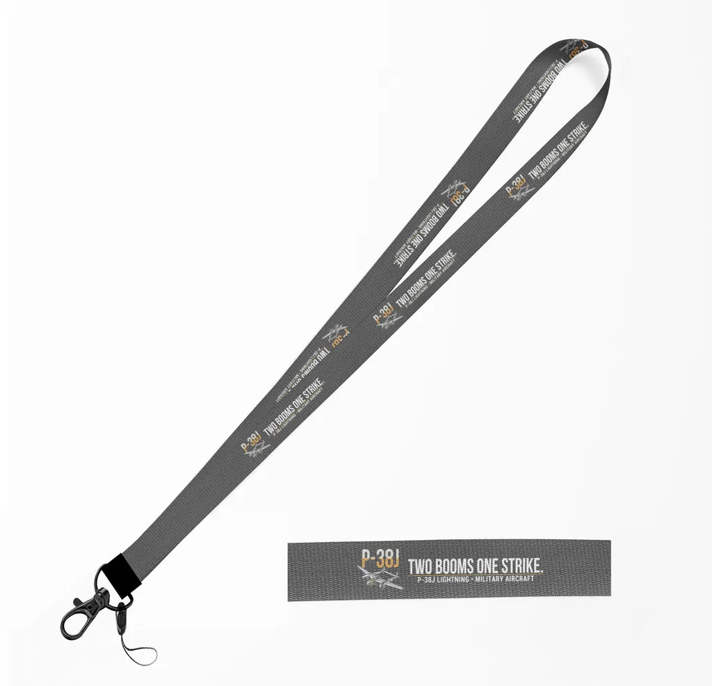 P-38J Lightning lanyard - gray