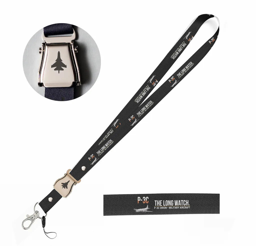 P-3C Orion seat belt lanyard - black