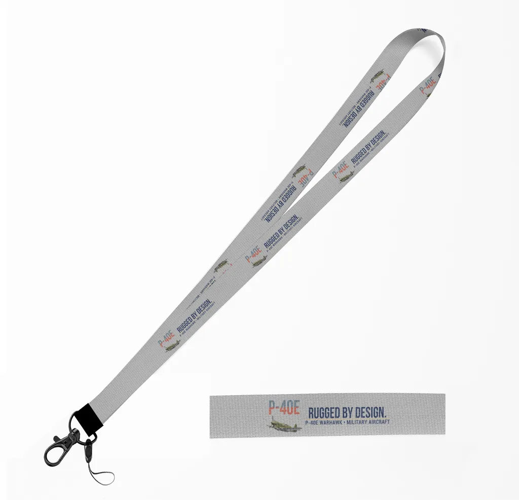 P-40E Warhawk lanyard - light gray