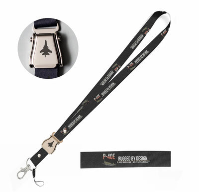 P-40E Warhawk seat belt lanyard - black
