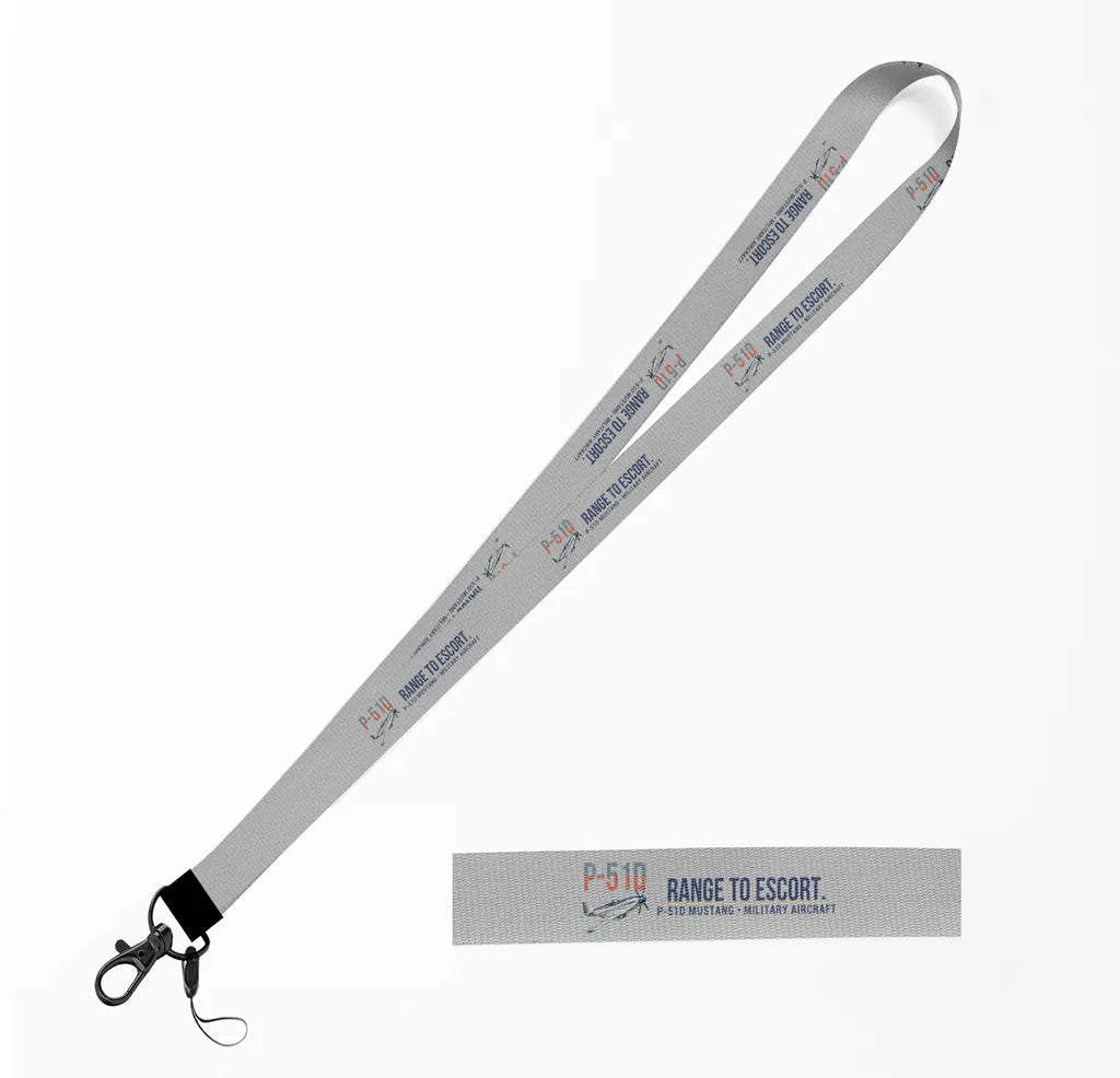 P-51D Mustang lanyard - light gray