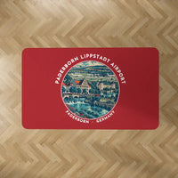 Thumbnail for Paderborn Lippstadt Airport (PAD) Carpets - Carpet Rectangle - Badge - Red