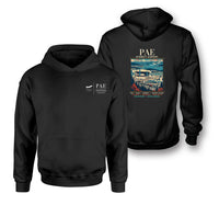Thumbnail for PAE - Poster - Double-Side Hoodie - Black