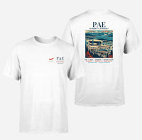 Thumbnail for PAE - Poster - Double-Side T-Shirt - White