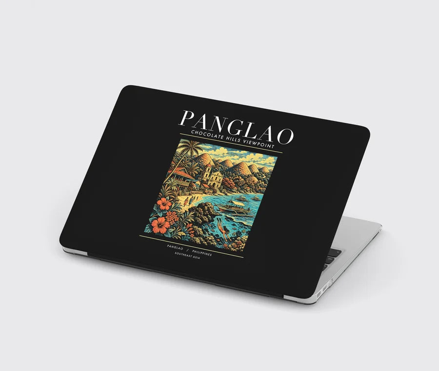 PANGLAO - Poster - MacBook Case - Black