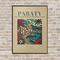 Thumbnail for PARATY - Poster - Canvas Framed - Beige