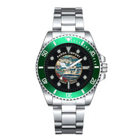 Thumbnail for Paros National Airport (PAS) Aviator Watches - Badge - Premium Diver - Green