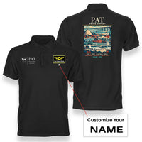 Thumbnail for PAT - Poster - Double-Side Polo - Black + Name