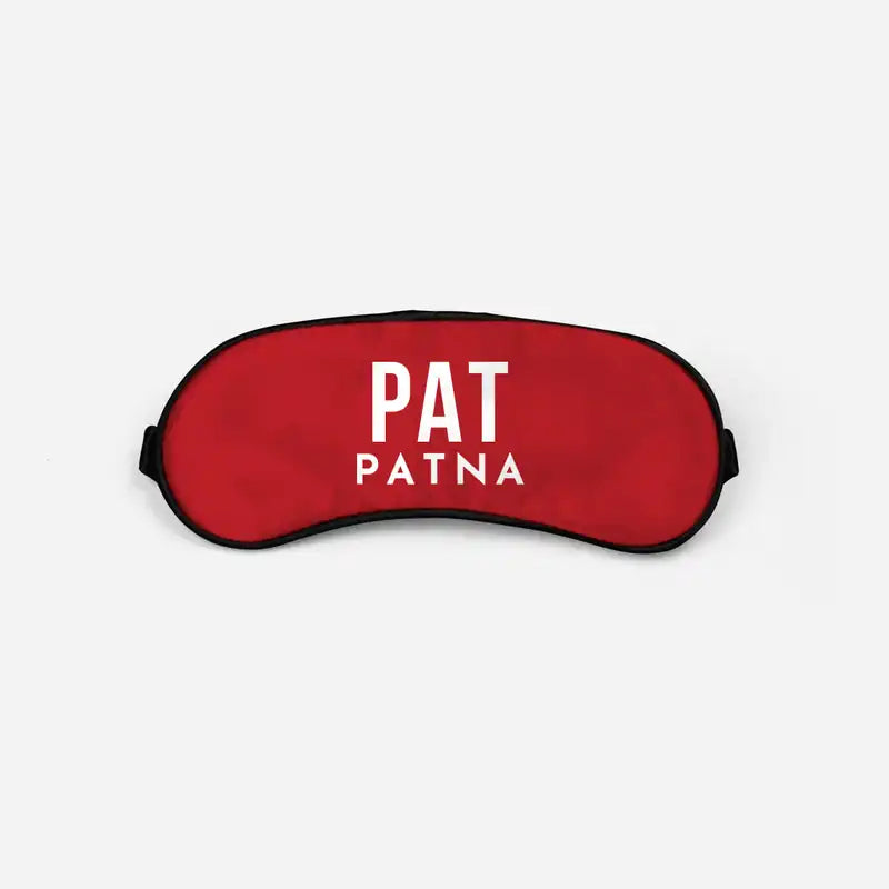 Jay Prakash Narayan International Airport (PAT) Sleep Masks - Sleep Mask - Code - Red