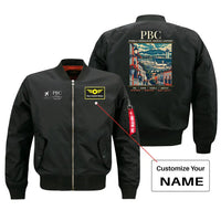 Thumbnail for PBC - Poster - Bomber Jacket - Black + NAME