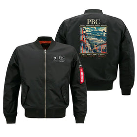 Puebla Hermanos Serdán International Airport (PBC) Bomber Jacket