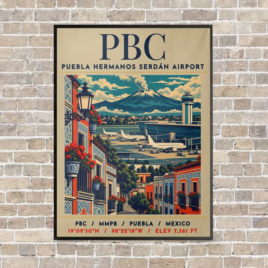 PBC - Poster - Canvas Framed - Beige
