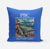 Thumbnail for PBC - Poster - Pillow - Blue
