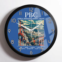 Thumbnail for PBC - Poster - Wall Clock Framed - Blue