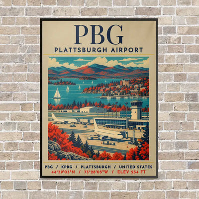 PBG - Poster - Canvas Framed - Beige