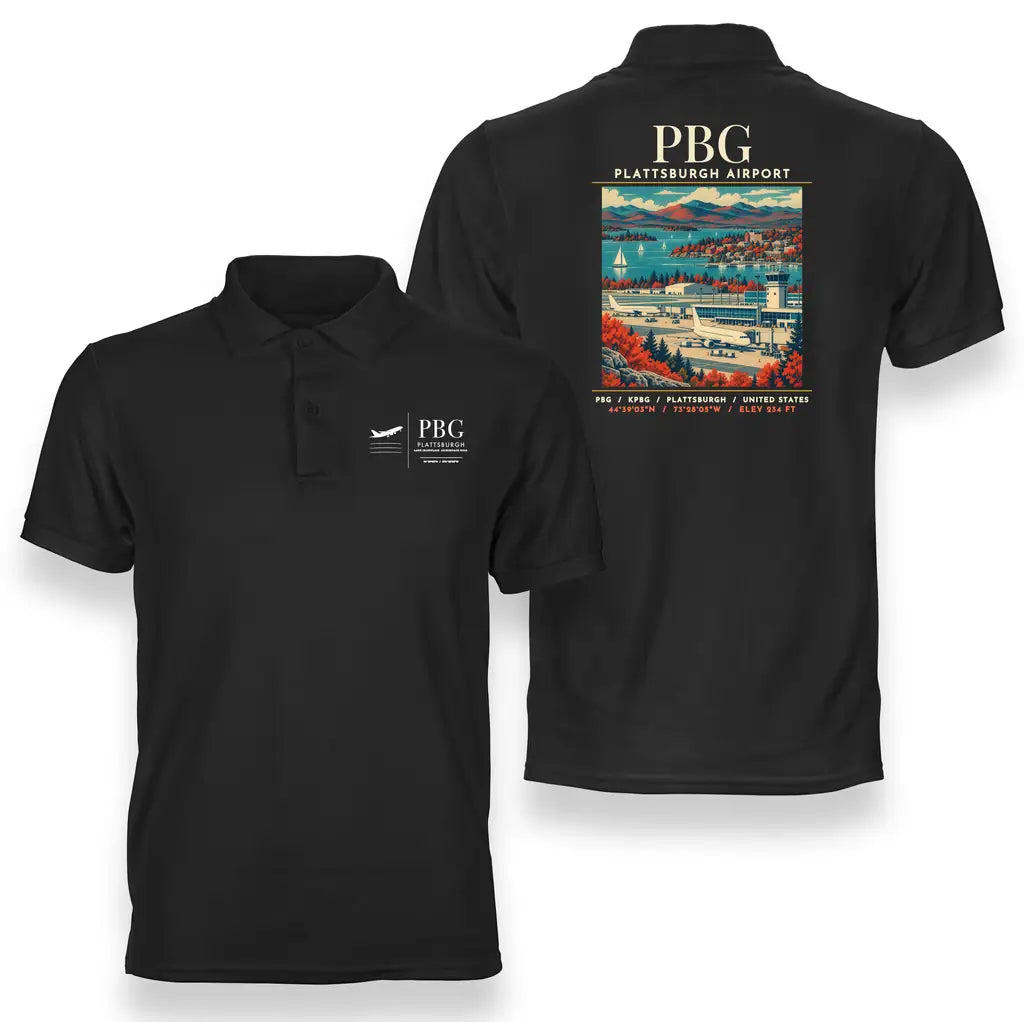 PBG - Poster - Double-Side Polo - Black