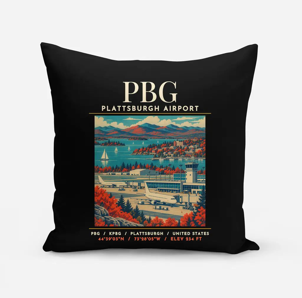 PBG - Poster - Pillow - Black