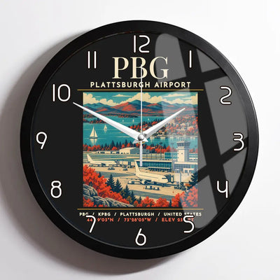 PBG - Poster - Wall Clock Framed - Black
