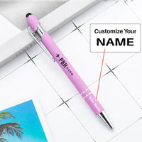 Thumbnail for Paro International Airport (PBH) Pens - touch pen - light purple with name