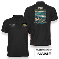 Thumbnail for PBI - Poster - Double-Side Polo - Black + Name