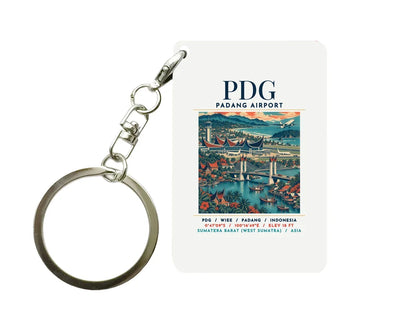 PDG - Poster - Key Chain - White
