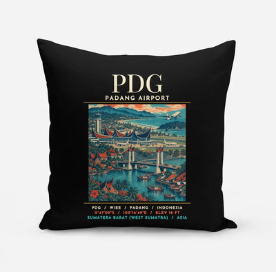 PDG - Poster - Pillow - Black