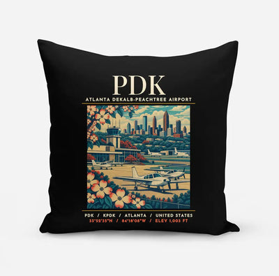 PDK - Poster - Pillow - Black