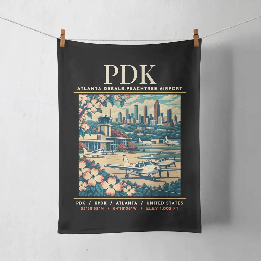 PDK - Poster - Towel - Black