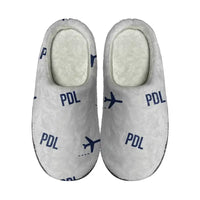 Thumbnail for João Paulo II Airport (PDL) Slippers & Flip Flops - Slippers - Cotton - Pattern - Light Gray