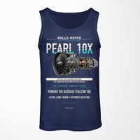 Thumbnail for PEARL 10X design on dark blue tank top