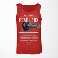 Thumbnail for PEARL 10X design on red tank top