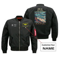 Thumbnail for PEE - Poster - Bomber Jacket - Black + NAME