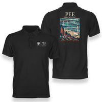 Thumbnail for PEE - Poster - Double-Side Polo - Black