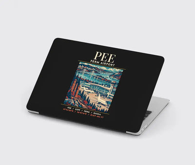 PEE - Poster - MacBook Case - Black