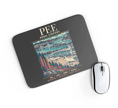PEE - Poster - Mouse Pad - Black