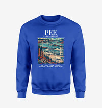 Thumbnail for PEE - Poster - Sweatshirt - Blue
