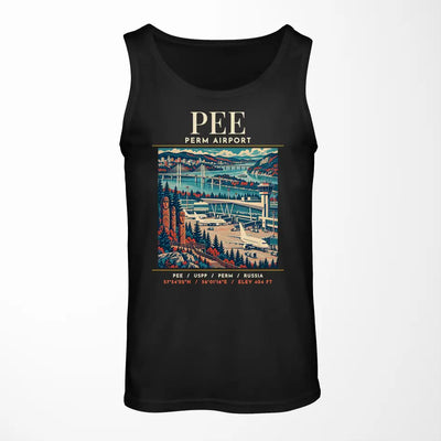 PEE - Poster - Tank Top - Black
