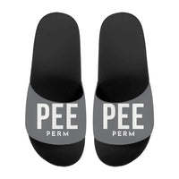 Thumbnail for Perm International Airport (PEE) Slippers & Flip Flops - Slippers - Sport - Code - Gray