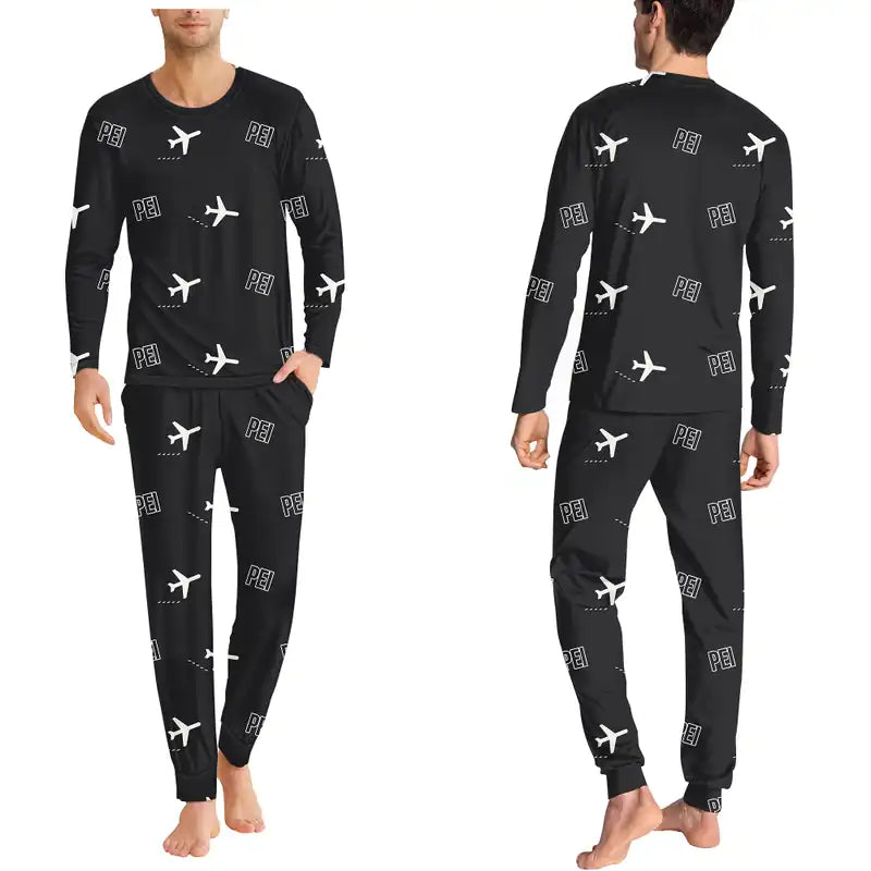 Matecaña International Airport (PEI) Pajamas - Men Pajamas - Black