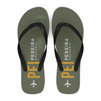Thumbnail for Matecaña International Airport (PEI) Slippers & Flip Flops - Slippers - Flip Flops - Code - Green Army