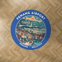 Thumbnail for Penang International Airport (PEN) Carpets - Carpet Round - Badge - Blue