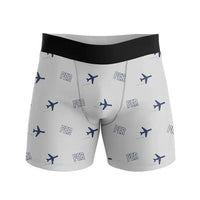 Thumbnail for Perth Airport (PER) Men Boxers - Pattern - Light Gray