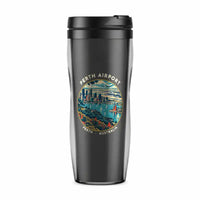 Thumbnail for Perth Airport (PER) Travel Mugs - Badge - Plastic (No Holder) - Gray