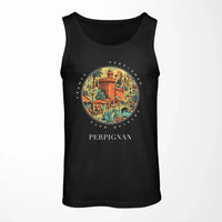 Thumbnail for PERPIGNAN - Badge - Tank Top - Black